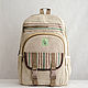 Backpack made of hemp Himalayan Manaslu brown, Backpacks, Nizhny Novgorod,  Фото №1