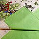 Скатерть Волшебство зимы (полулен поэма). Скатерти. «Кухонный текстиль и прочее» (marina-kovalevskaya-1). Ярмарка Мастеров.  Фото №5