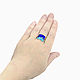 Ring. Turquoise and lapis Lazuli. Size 19. Ring handmade. Rings. ARIEL - MOSAIC. My Livemaster. Фото №5