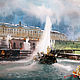 Петергов, фонтан "Самсон", Картины, Москва,  Фото №1