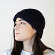 Шапочка-бини. Шапки. Nataly-knit4you. Интернет-магазин Ярмарка Мастеров.  Фото №2
