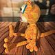 Cat Orange. Stuffed Toys. strand of wool. My Livemaster. Фото №4