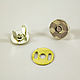 Magnetic button 10 mm, color Nickel, Snap buttons, Naro-Fominsk,  Фото №1