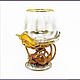 Order Cognac gift set for men z11042. zlatiks2. Livemaster. . Wedding glasses Фото №3
