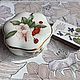Винтаж: Шкатулка "Яблоневый цвет", Royal Worcester, фарфор, Англия. Шкатулки винтажные. 'Голландская Вест-Индская компания'. Ярмарка Мастеров.  Фото №4
