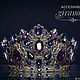  Тиара-корона «Бронзовый век» -  бронза в стиле барокко. Диадемы. Girandole. Ярмарка Мастеров.  Фото №4