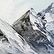 Картина маслом в гостиную,кабинет,спальню Горный пейзаж. Картины. Anna-nikolaenko-1. Ярмарка Мастеров.  Фото №5