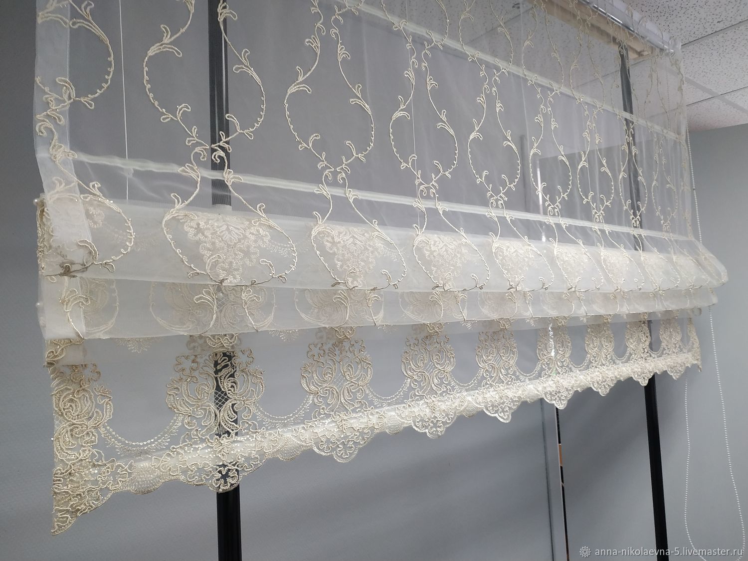 "Милена" - Готовая римская штора в интернет-магазине Ярмарка Мастеров ...