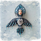 Сувениры и подарки handmade. Livemaster - original item Christmas decorations: Blue bird. Handmade.