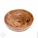 Deep large bowl made of elm wood. 380 mm. T26. Plates. ART OF SIBERIA. My Livemaster. Фото №4