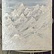 Order Picture of sparkling snowy mountain peaks 'Height' 50h40h1,5. cm. chuvstvo-pozitiva (chuvstvo-pozitiva). Livemaster. . Pictures Фото №3