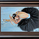 Картина Балерина в чёрном, Картины, Санкт-Петербург,  Фото №1