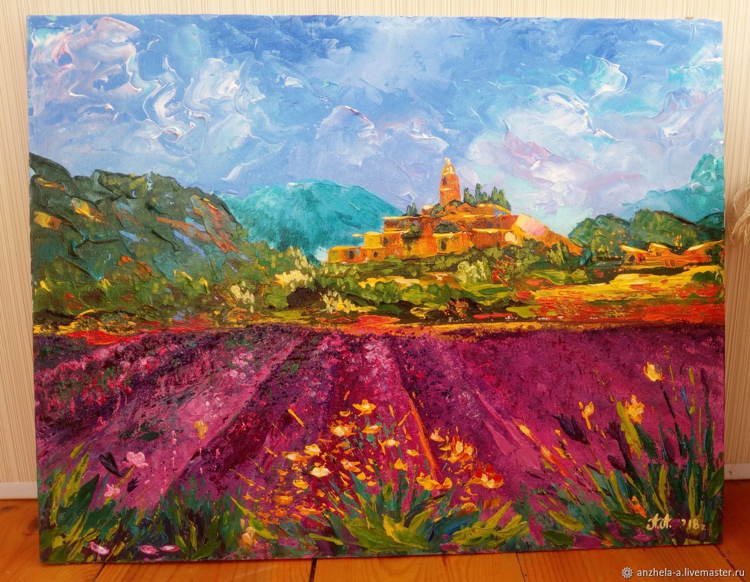 Author's painting 'Sunny Provence' 35/45, Pictures, Moscow,  Фото №1