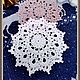 Crochet napkin 'Snow', Doilies, Chekhov,  Фото №1