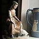 Винтаж: Nao By Lladro статуэтка девушка кормит гуся, Испания, Статуэтки винтажные, Москва,  Фото №1