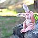 Order Hare Teddy Solomon rabbit collectible author's Bunny Easter. NatalyTools (natalytools). Livemaster. . Teddy Toys Фото №3
