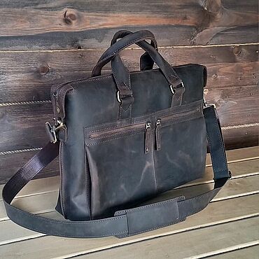 Сумки ручной работы. Ярмарка Мастеров - ручная работа Сумка-портфель"Street". Handmade.