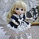 Pukifee outfit/ Lati yellow outfit/ BJD 1/8 size. Blue dress, Clothes for dolls, Taganrog,  Фото №1
