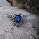 Order Ring silver Calypso Blue Labradorite Blue. Shard Noir - handmade jewelry. Livemaster. . Rings Фото №3