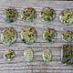 Order Serpentine cabochons. creative_work. Livemaster. . Cabochons Фото №3