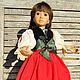 70 Christina Merovina collectible porcelain doll from Linda Mason, Vintage doll, Munich,  Фото №1