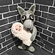 Волчонок с Младенцем (Серый Волк). Амигуруми куклы и игрушки. Тигрушка-Игрушка (Марина). Интернет-магазин Ярмарка Мастеров.  Фото №2