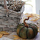 Order pumpkin decorative. Textile sculpture. Svetlana Semenova Toys (gorodchudakoff). Livemaster. . Interior elements Фото №3