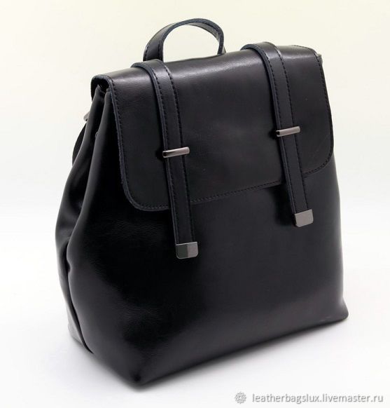 кожаный рюкзак женский сумка трансфомер чёрный в интернет-магазине на ...