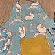 Фартук для девочки детский. Фартуки. Елена. Интернет-магазин Ярмарка Мастеров.  Фото №2