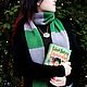 Harry Potter Slytherin scarf knitted scarf Draco Malfoy