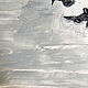 Картина Море и чайки, картина маслом на холсте, 20х20 см. Картины. Мария Роева  Картины маслом (MyFoxyArt). Ярмарка Мастеров.  Фото №4
