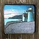 Boards with lighthouses. Wooden board with a lighthouse. Wooden panel Lighthouse. Panels. 'My s Muhtarom'. My Livemaster. Фото №6