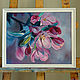 Order Painting of flowers, oil on canvas on stretcher 24h30. vestnikova. Livemaster. . Pictures Фото №3