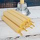 Order Set of wax candles 'White chocolate', 8 pcs. MasterskayCvetlica (cvetlica). Livemaster. . Candles Фото №3