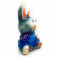 Ceramic figurine 'Steering Wheel Rabbit'. Figurine. aboka. My Livemaster. Фото №4