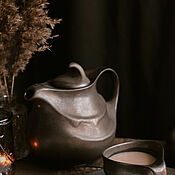 Посуда handmade. Livemaster - original item GRADE 2 Teapot 1200 ml series Bronze Normans. Handmade.