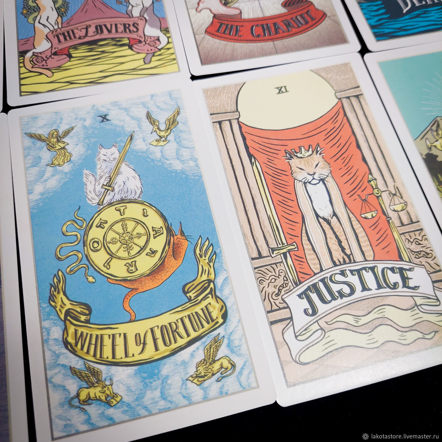 Таро Бродячих Котов (Stray Cat Tarot) (с инструкцией на английском ...