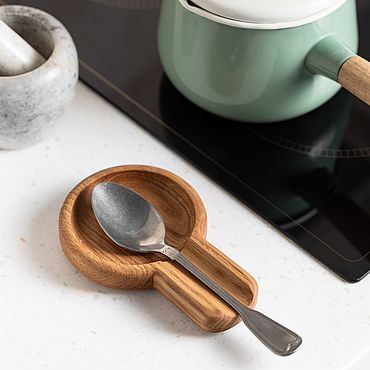 Посуда ручной работы. Ярмарка Мастеров - ручная работа Подставка под ложку. Handmade.