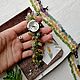 Order Women's watch with a bracelet made of natural stones. Tiktak_magic. Livemaster. . Watches Фото №3