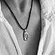 Creativity, inspiration-Rune Kenaz, silver pendant with gilt. Amulet. Norse Rune Amulet. My Livemaster. Фото №5