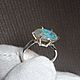Silver ring with Ethiopian opal. Rings. tira-bijou. My Livemaster. Фото №5