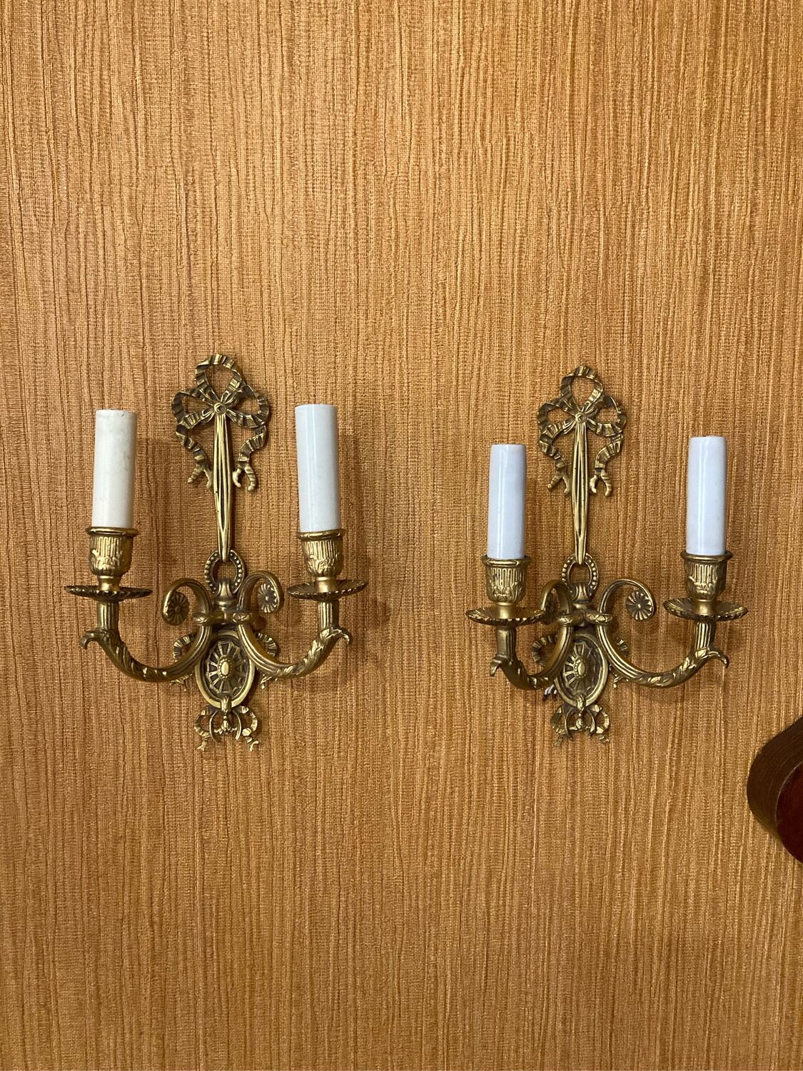 Винтаж: Антикварные бронзовые бра Франция – купить на Ярмарке Мастеров ...