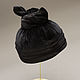 Шляпка из бархата в стиле THE ROW Penelope hat beanie, Шляпы, Москва,  Фото №1