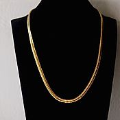 Винтаж handmade. Livemaster - original item Stylish chain necklace from Napier. Handmade.