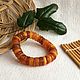 Bracelet from solid Baltic amber, 31 g. Bead bracelet. Mark Amberstein, sale amber products. Online shopping on My Livemaster.  Фото №2