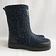 Boots Valenki Men's Comfort Jeans. Ankle boot. Zhanna. Online shopping on My Livemaster.  Фото №2