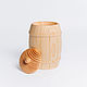 Cup (barrel) for honey, salt, spices, spices Siberian Cedar K61. Jars. ART OF SIBERIA. My Livemaster. Фото №6