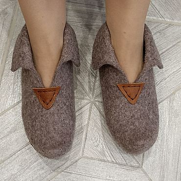 Обувь ручной работы. Ярмарка Мастеров - ручная работа Валенки для дома. Handmade.