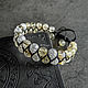 Shamballa Bracelet Shamballa 'Sunny' citrine. Bead bracelet. Author studio Kamelya - Polina. Online shopping on My Livemaster.  Фото №2