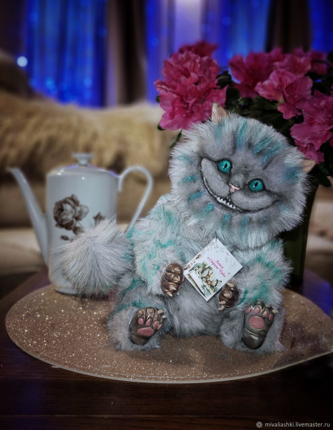 Мягкая игрушка Чеширский кот (Алиса в стране чудес) Дисней